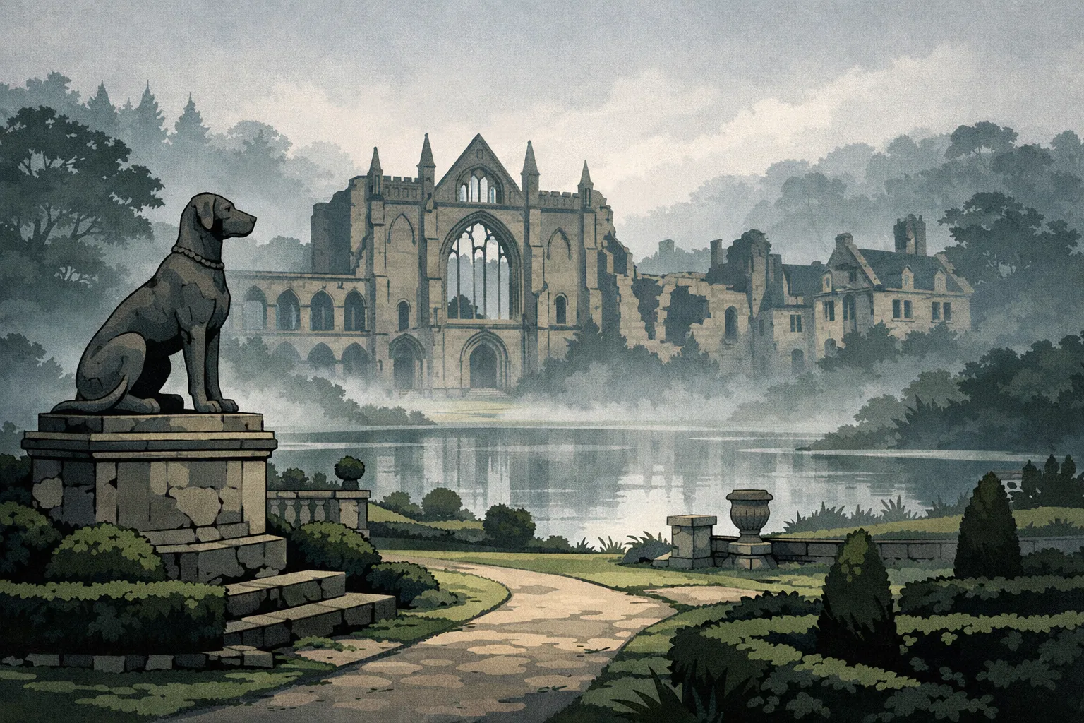 Overview image for Newstead Abbey