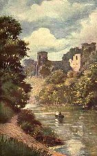 Listing image for A4 Photo The Castles & Keeps of Scotland 1907 Bothwell Castle Print Poster