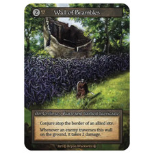 Listing image for Wall of Brambles - Sorcery: Contested Realm - Arthurian Legends - Foil