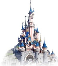 Listing image for Disney Princess Castle Wall Art Bedroom Nursery Decor Colour Vinyl Sticker Decal