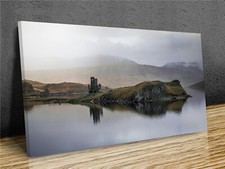 Listing image for Ardvreck Castle Scotland Panoramic mounted canvas or print only