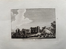 Listing image for 1764 Antique Print; Brecon Castle, Powys, Wales after B. Ralph