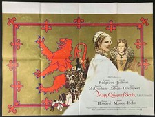 Listing image for Mary Queen of Scots Original Quad Movie Cinema Poster Glenda Jackson 1971