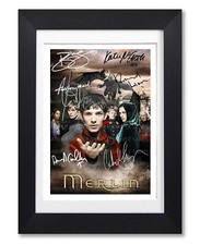 Listing image for MERLIN CAST SIGNED POSTER BBC TV SHOW SEASON SERIES PRINT PHOTO AUTOGRAPH GIFT
