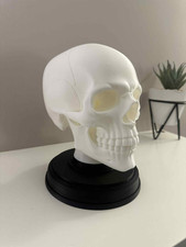 Listing image for Gothic Skull Headphone Stand Holder Desk Decor Display Halloween Gothic Decor