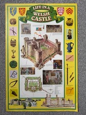 Listing image for 1970s 'Life in a Welsh Castle' educational history schools poster (Wales)