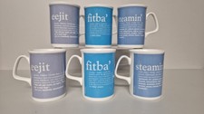 Listing image for Vintage Scottish Dialect Fine Bone China Mugs: Viva! Castle Melamine Scotland