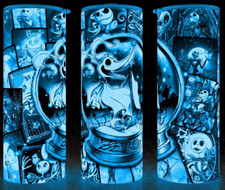 Listing image for Glow in the Dark Zero Ghost Dog Nightmare Before Christmas Cup Mug Tumbler