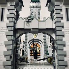 Listing image for MOC-152895 Medieval Green Dragon Fortress Castle Model 6721 Pieces for Aged 18+