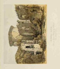 Listing image for A4 Photo Prout Samuel 1783 1852 Scotland 1840 Bothwell Castle Print Poster