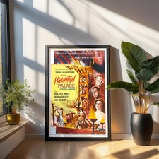 Listing image for The Haunted Palace 1963 Vincent Price Gothic Horror Film Poster Wall Art