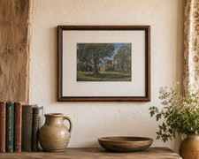 Listing image for Glamis Castle James Macintosh Patrick Framed Scottish Art Print