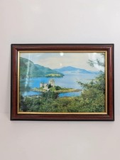 Listing image for Eilean Donan Castle Framed Print Scottish Highlands Landscape Wall Art