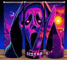 Listing image for Scream 7 Ghostface Synthwave Art Style Cup Mug Tumbler 20oz