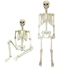 Listing image for Poseable Skeleton Full Size 165CM Giant Halloween Party Prop Haunted House Decor
