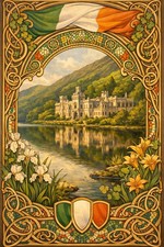 Listing image for 🕍 Irish Castle Art Poster - 24x36” - Premium 💎 Art Print 200GSM Paper