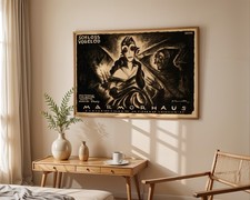 Listing image for Schloß Vogelöd (The Haunted Castle) - 1921 German Silent Horror 50" x 35"